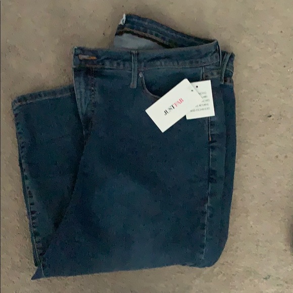 JustFab Denim - Blue jeans, size 20